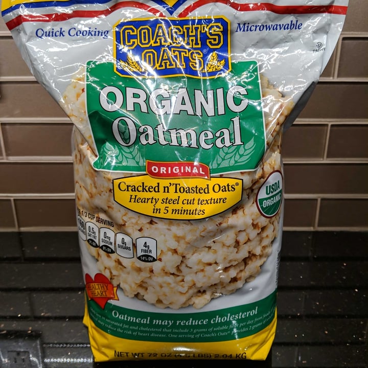 photo of Coach’s Oats Organic Steel Cut Oats shared by @dianem05 on  16 Mar 2021 - review