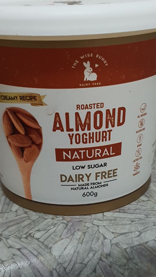 photo of The Wise Bunny Roasted almond milk yoghurt - mango shared by @arijit on  19 Apr 2020 - review
