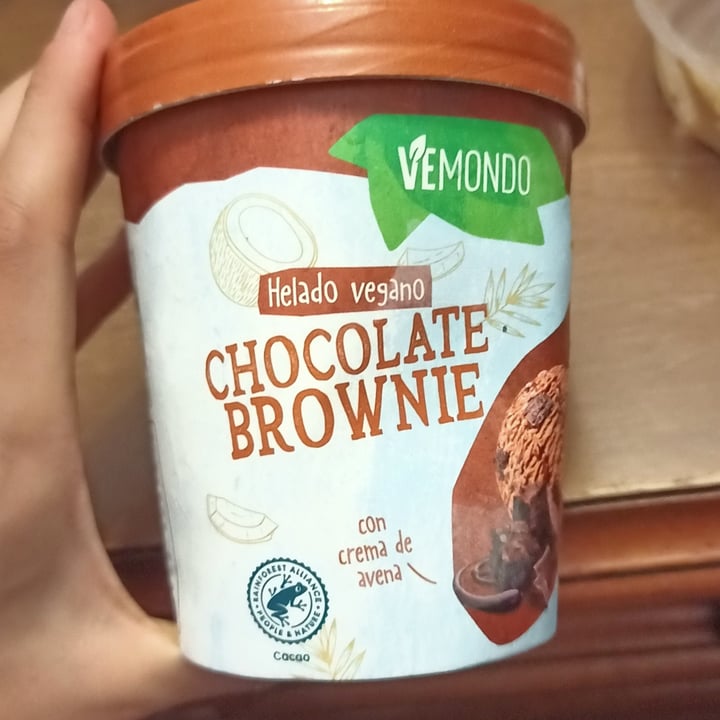 photo of Vemondo Helado chocolate brownie shared by @barbararp on  31 Dec 2021 - review