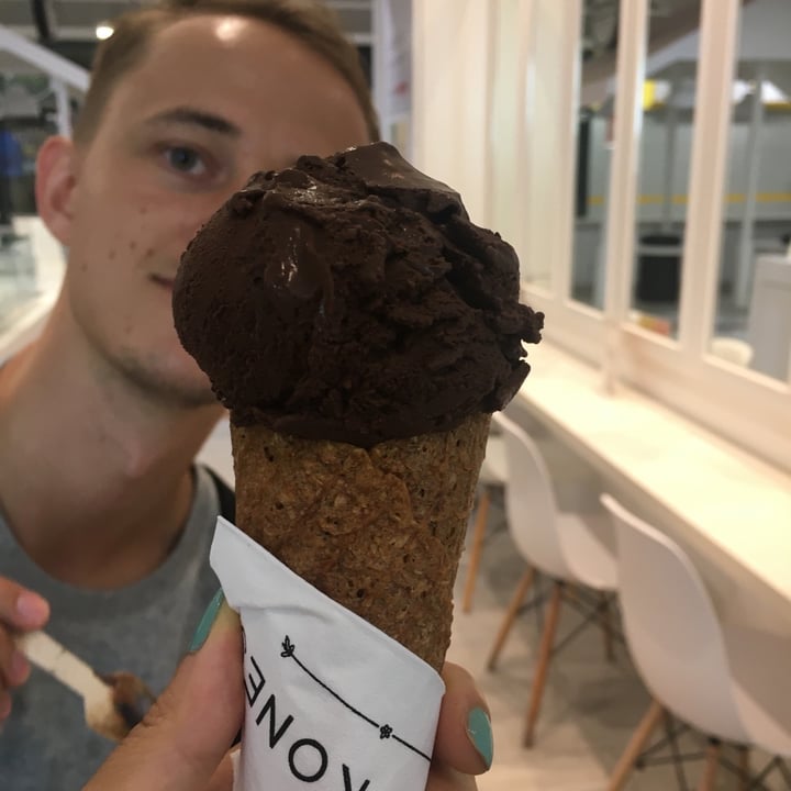 photo of Kind Kones Chocolate Sorbet shared by @amindfulmiao on  03 Nov 2019 - review