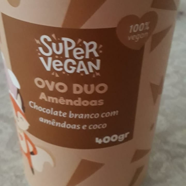 photo of Super Vegan Ovo Duo Amêndoas shared by @giselenishikava on  11 May 2022 - review