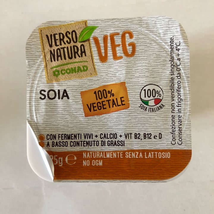 photo of Verso Natura Conad Veg Soia Bianco Cremoso  shared by @letabeta on  02 Sep 2022 - review