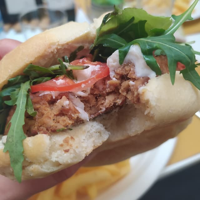 Photo of the dish “Panino con burger”