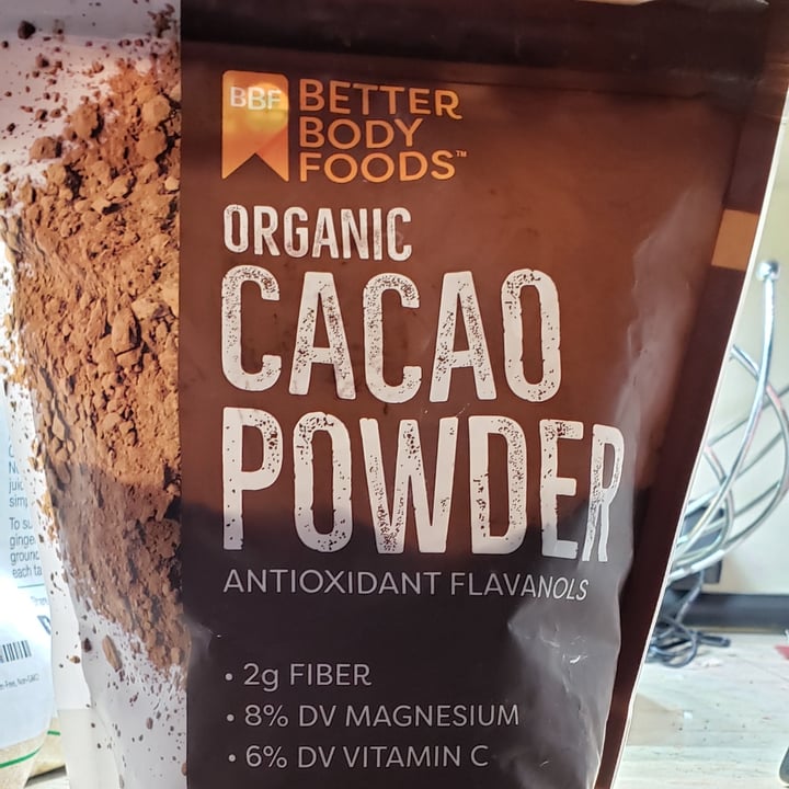 photo of Better Body Foods Organic Cacao shared by @lataliz on  31 Dec 2020 - review