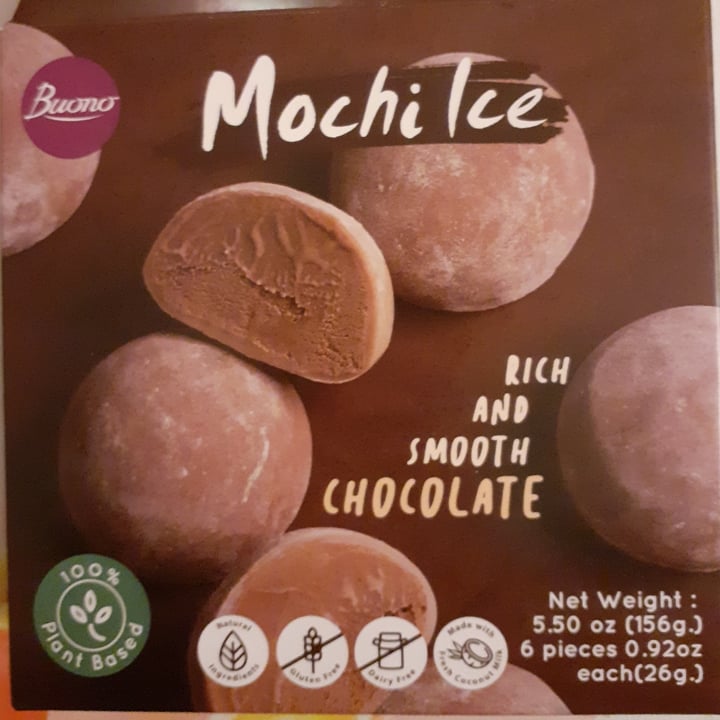 photo of Buono Buono Mochi Ice Chocolate Flavor shared by @daniela325 on  05 Nov 2022 - review