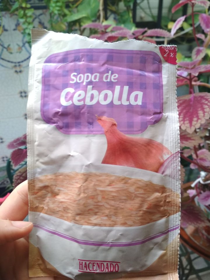 photo of Hacendado Sopa de Cebolla shared by @donvalencia on  30 Nov 2019 - review