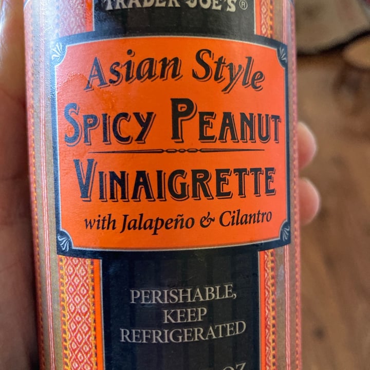 review photo of Trader Joe's Trader Joe’s Spicy Peanut Vinegrette shared by @grahamcrackerv on 21 Mar 2021 - review
