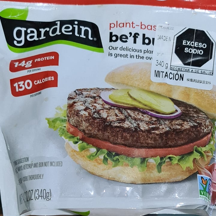 photo of Gardein Carne vegetal shared by @aarongardle on  11 Aug 2021 - review