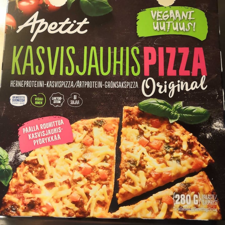 photo of Apetit Kasvisjauhispizza Original shared by @veganlifee on  04 Jul 2020 - review