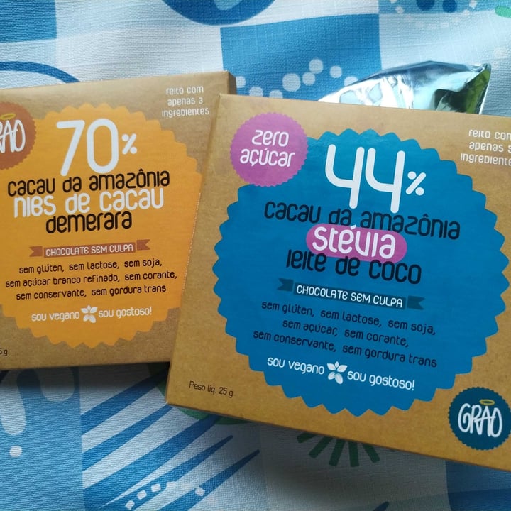 photo of Grão chocolates Cacau da Amazônia demerara shared by @lalu84 on  21 Apr 2022 - review