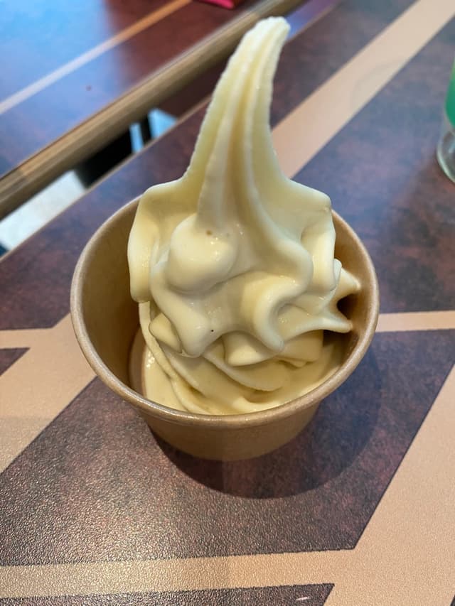 Foto do prato “Vanilla creamy soft-ice”