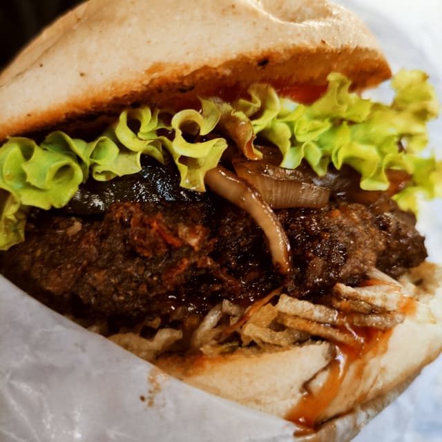 Photo of the dish “Hamburguesa de falafel”