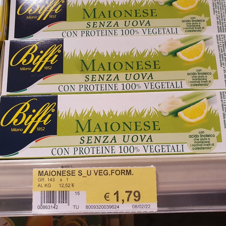 review photo of Biffi Maionese senza uova shared by @al3ssia00 on 11 Apr 2022 - review