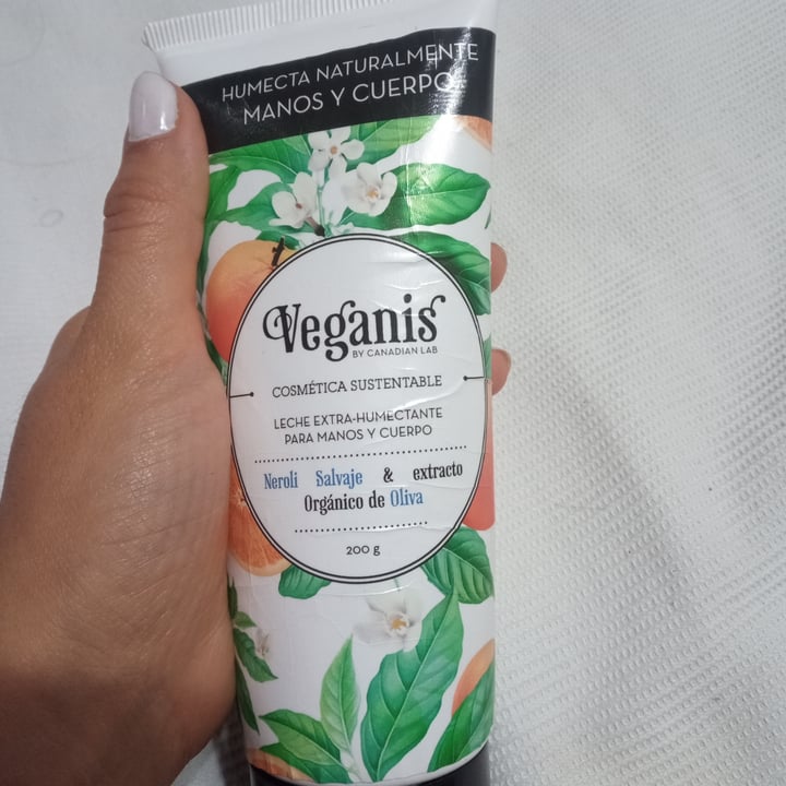 photo of Veganis Leche Extra Humectante de Neroli Salvaje y aceite Orgánico de Oliva 200g shared by @sashii on  12 Mar 2021 - review