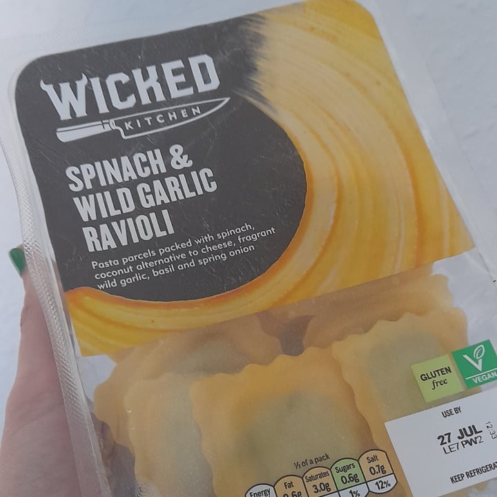 photo of Wicked Spinach & Wild Garlic Ravioli shared by @shoey on  06 Jul 2022 - review