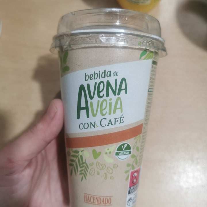 photo of Hacendado Bebida de avena con cafe shared by @severetc on  01 Apr 2022 - review