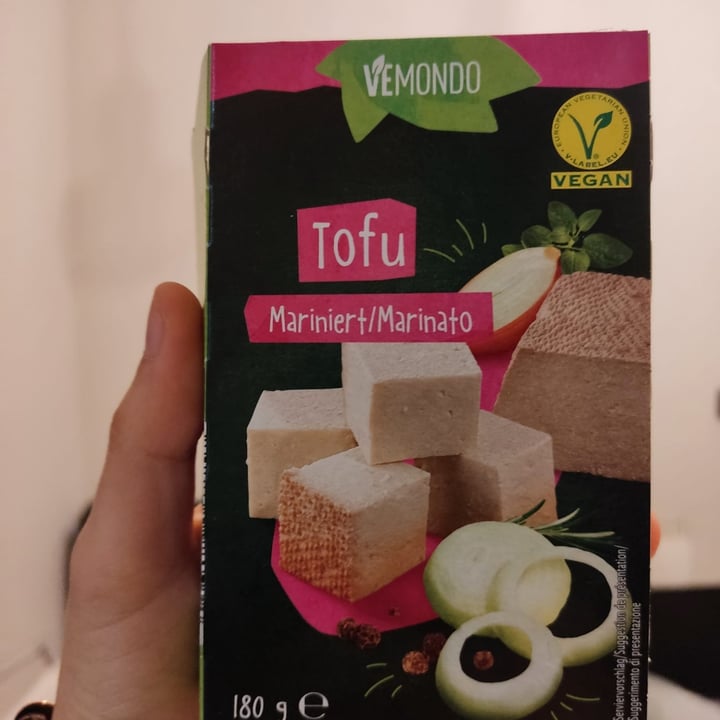 review photo of Vemondo Tofu Marinato shared by @indennamente on 18 Jan 2022 - review