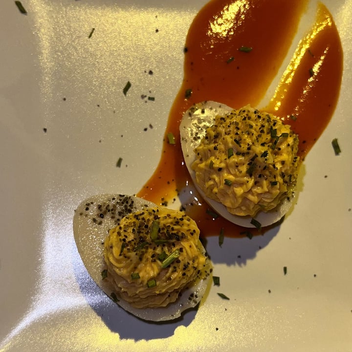 review photo of Pipoca Huevos rellenos shared by @gabitac94 on 26 Sep 2022 - review