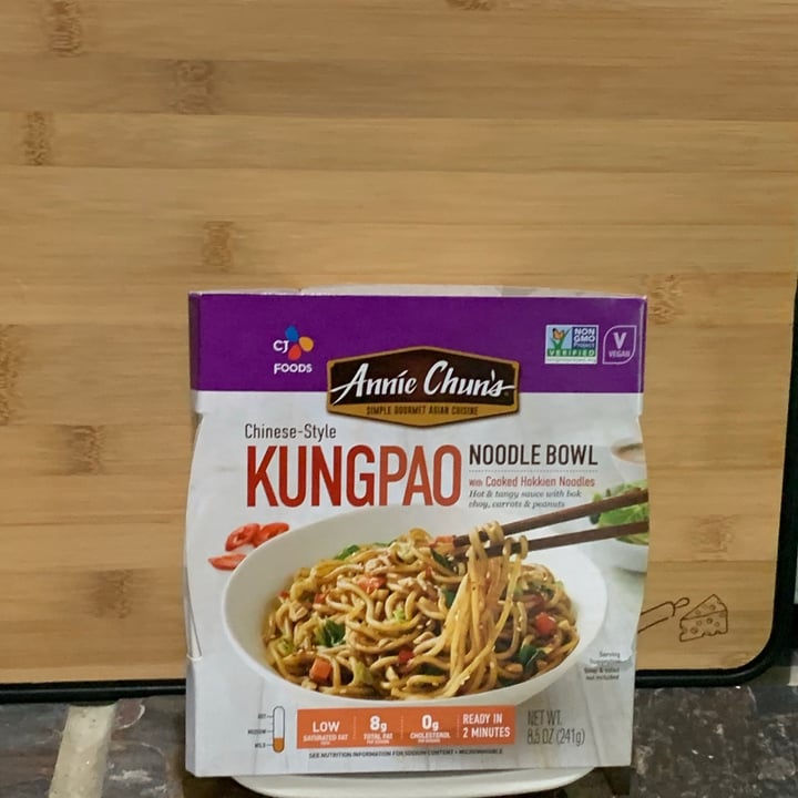 photo of Annie Chun's Kung Pao Noodle Bowl shared by @thedonmega70 on  26 May 2021 - review