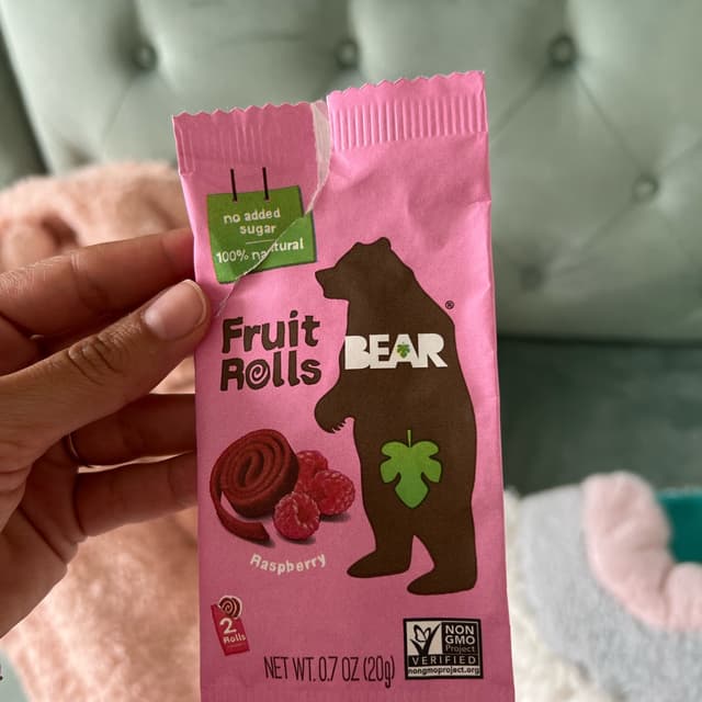 Fruit Roll Raspberry Fruit Rolls Raspberry from Bear - Vegan Product Reviews & Ratings ...