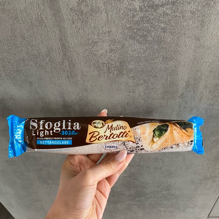 photo of Mulino bertotti Pasta sfoglia light shared by @valentinafedi on  09 Apr 2022 - review