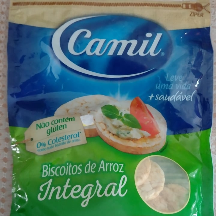 photo of Camil Biscoito de Arroz Integral shared by @karine12 on  14 May 2022 - review