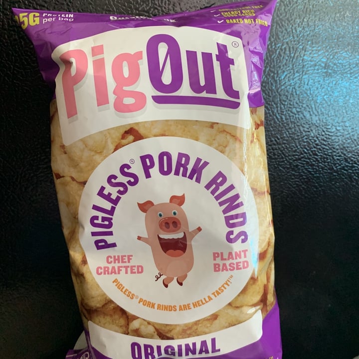 photo of Outstanding Foods Pig Out Pigless Pork Rinds Original shared by @bryan2485 on  28 May 2020 - review