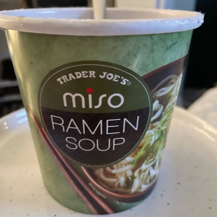 review photo of Trader Joe's Miso Ramen Soup shared by @consciouslycarlie on 31 Dec 2021 - review