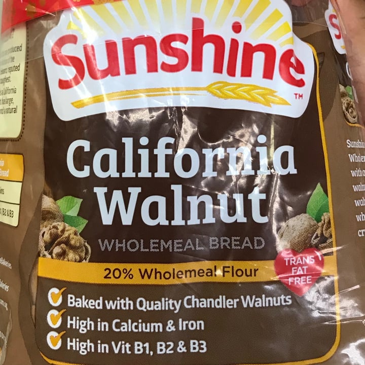 photo of Sunshine Bakeries  California walnut shared by @proviv on  25 Mar 2021 - review