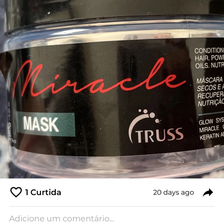 photo of Truss Miracle Mask shared by @wivia on  23 Jun 2022 - review