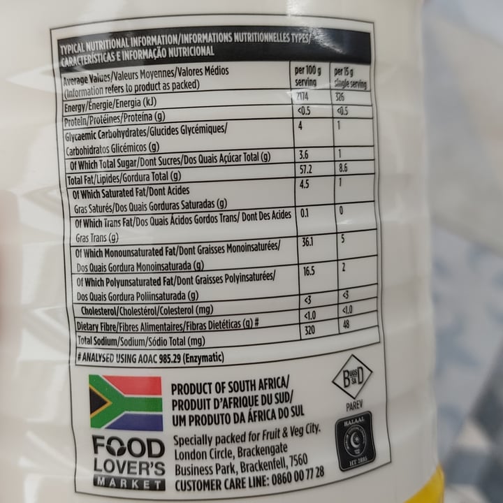 review photo of Food Lover's Canola Mayonnaise shared by @anxietea on 17 May 2022 - review