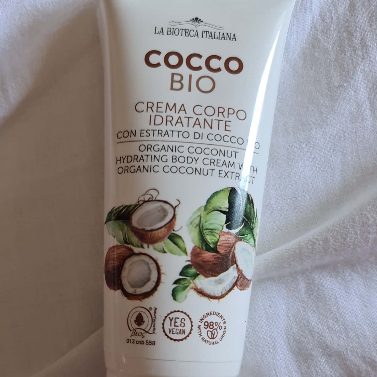 la bottega italiana Crema corpo idratante con cocco bio Review | abillion