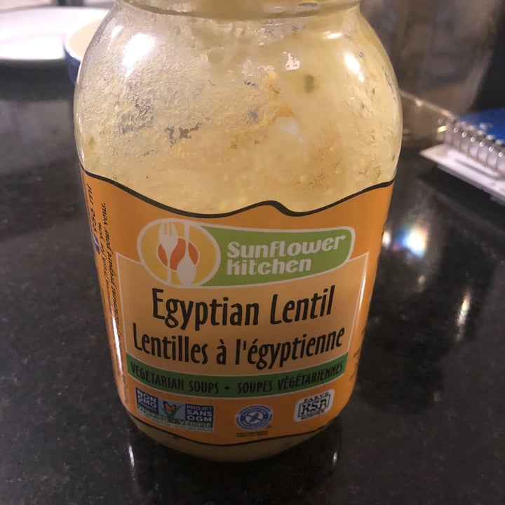 photo of Sunflower kitchen Egyptian Lentil Soup shared by @bellabalanced on  20 Mar 2022 - review