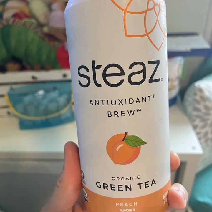 photo of Steaz Iced green tea - Peach 🍑 shared by @clarendiee on  31 May 2022 - review