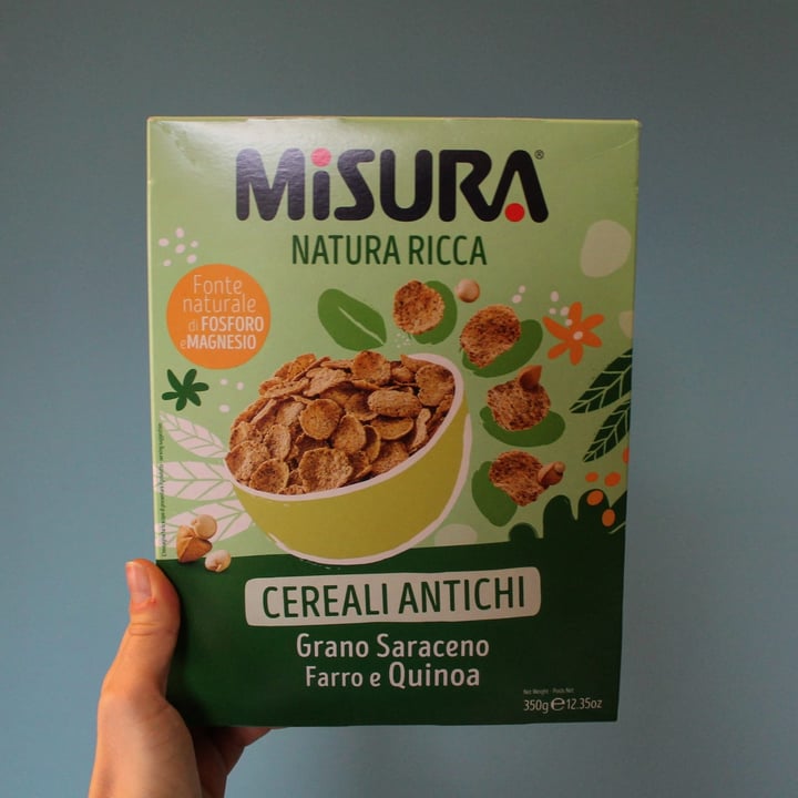 photo of Misura Fiocchi con Cereali Antichi - NATURA RICCA shared by @ggiadap on  23 Jan 2021 - review