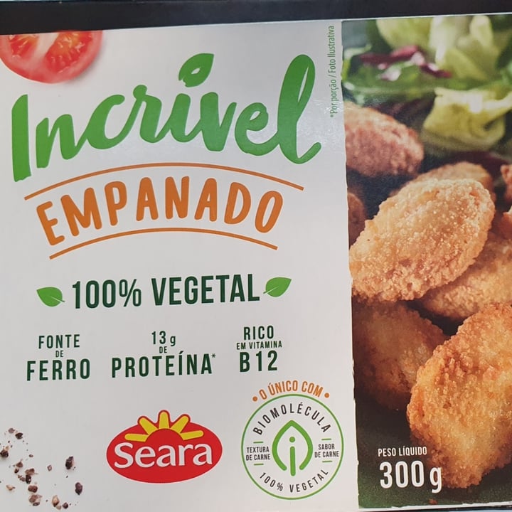 photo of Incrível - Seara Empanado shared by @sugea on  03 Nov 2022 - review