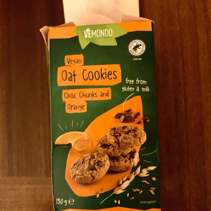review photo of Vemondo Vegan Oat Cookies Choc Chunks And Orange shared by @marabel on 17 Sep 2022 - review