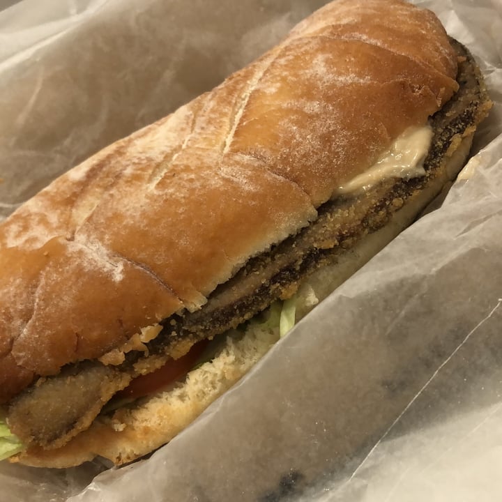 photo of Gordo Vegano Sandwich de Milanesa shared by @florrcita on  31 Jul 2021 - review