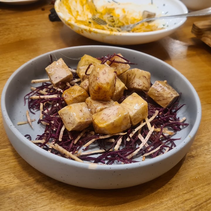 photo of Lotus Vegetarian Restaurant Caramelised Yam Cubes shared by @rasa23 on  21 Dec 2020 - review