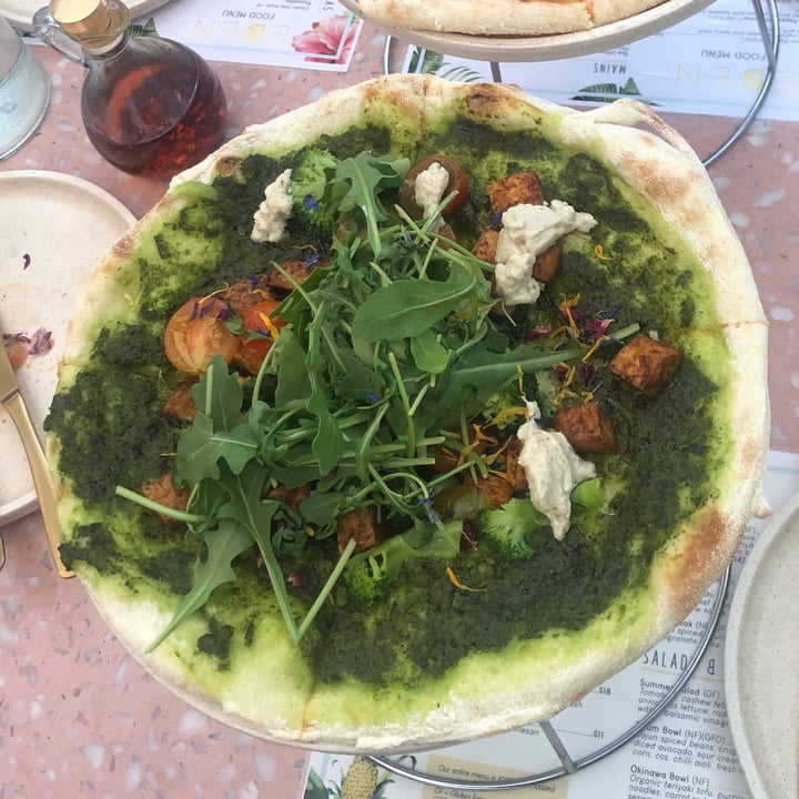 photo of Eden Bondi Green Goddess Pizza shared by @callyjoart on  28 Dec 2020 - review
