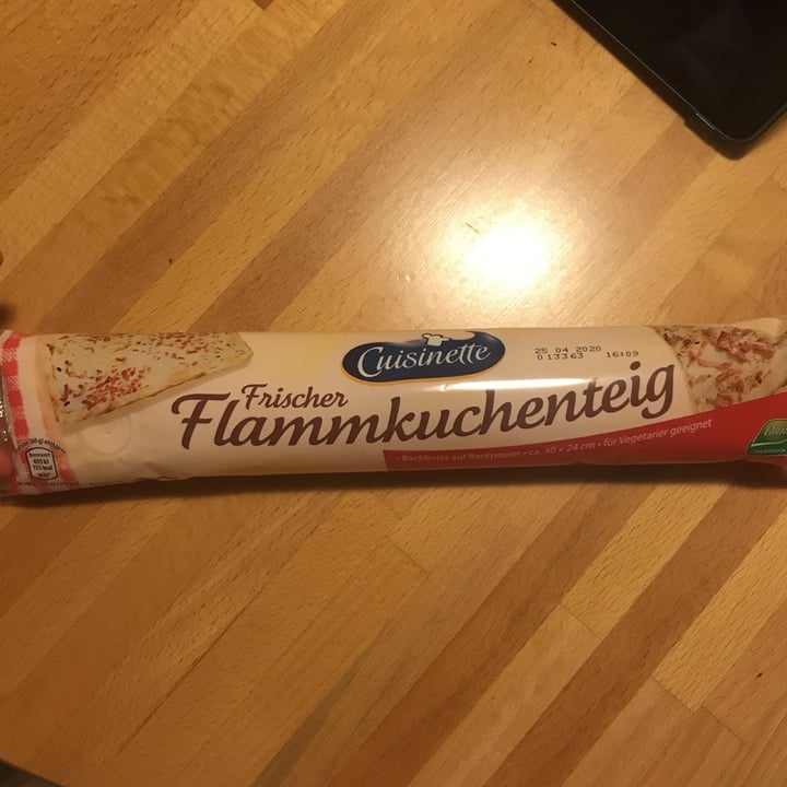 photo of Cuisinette Frischer Flammkuchenteig shared by @yuma on  30 Apr 2020 - review
