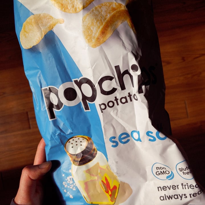 review photo of Popchips Sea Salt chips shared by @lemonbeebrush on 28 Jan 2021 - review