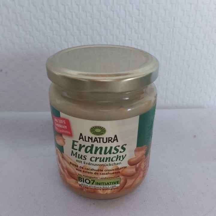 photo of Alnatura Erdnussmus Crunchy shared by @emiilia on  09 Feb 2021 - review