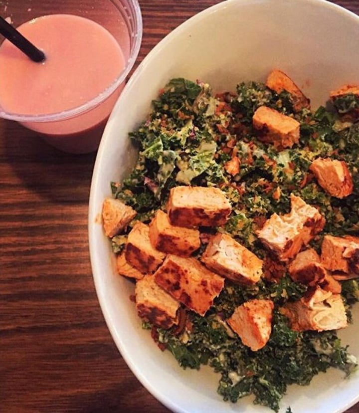 photo of Naked Cafe Kale Caesar Salad With Chick’n shared by @jev on  13 Dec 2019 - review