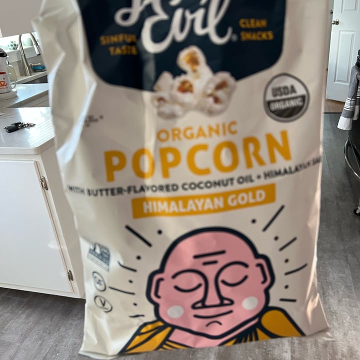 review photo of Lesser Evil Snacks Lesser Evil popcorn shared by @wahbabe on 27 Feb 2022 - review