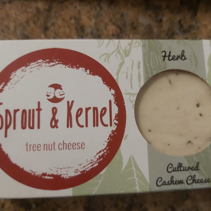photo of Sprout & Kernel Herb cultured nut cheese shared by @lotuspond on  22 Apr 2021 - review