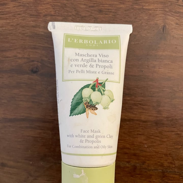 photo of L’Erbolario maschera viso con argilla shared by @alenebula on  30 Jun 2022 - review