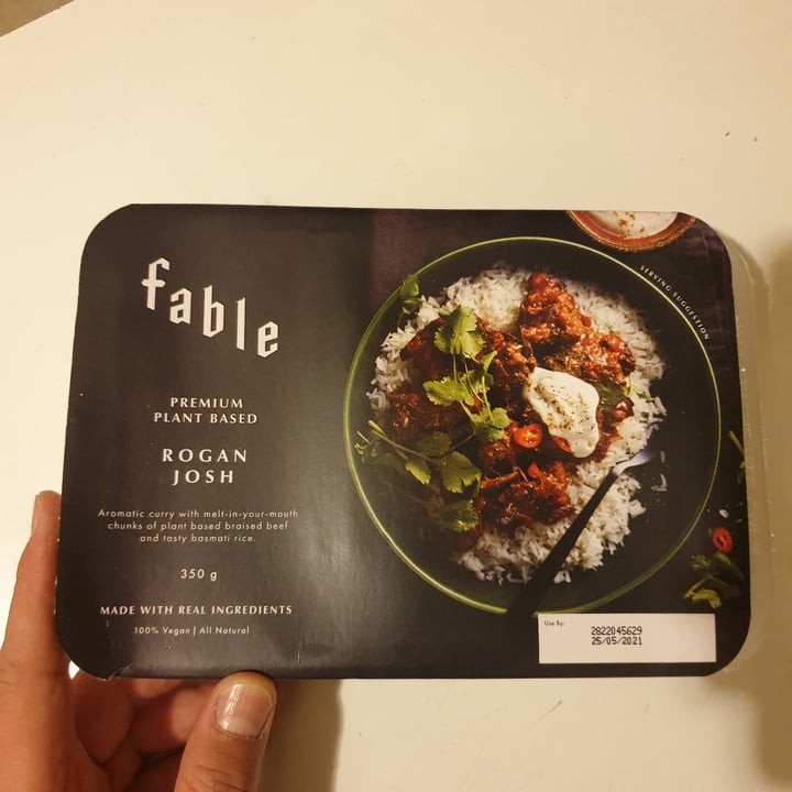 photo of Fable Ready To Eat Meal- Rojan Josh shared by @oskarvin on  02 May 2021 - review