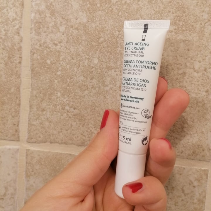 photo of Lavera Naturkosmetik Anti-Falten Augencreme shared by @sofko on  14 Apr 2021 - review