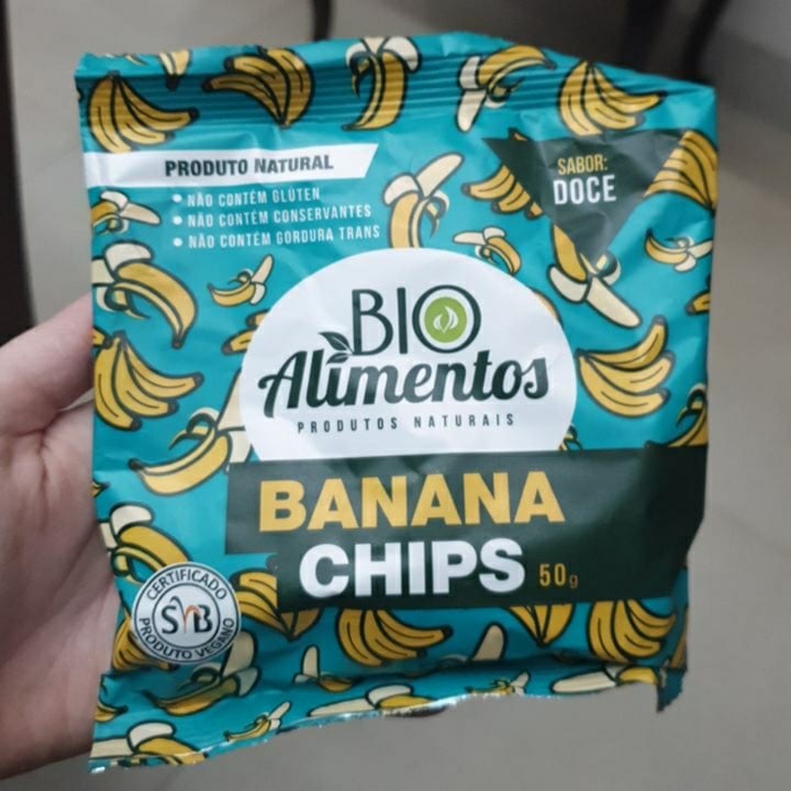 photo of Bio alimentos BANANA CHIPS shared by @valentinealvim on  24 Sep 2021 - review